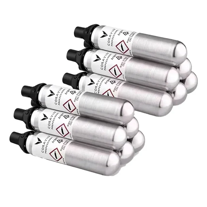 CORAVIN Pure profesional Cápsulas De Argón 8,9 gr
